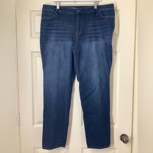 Sonoma Life Style Slim Straight Jeans Mid Size 20W